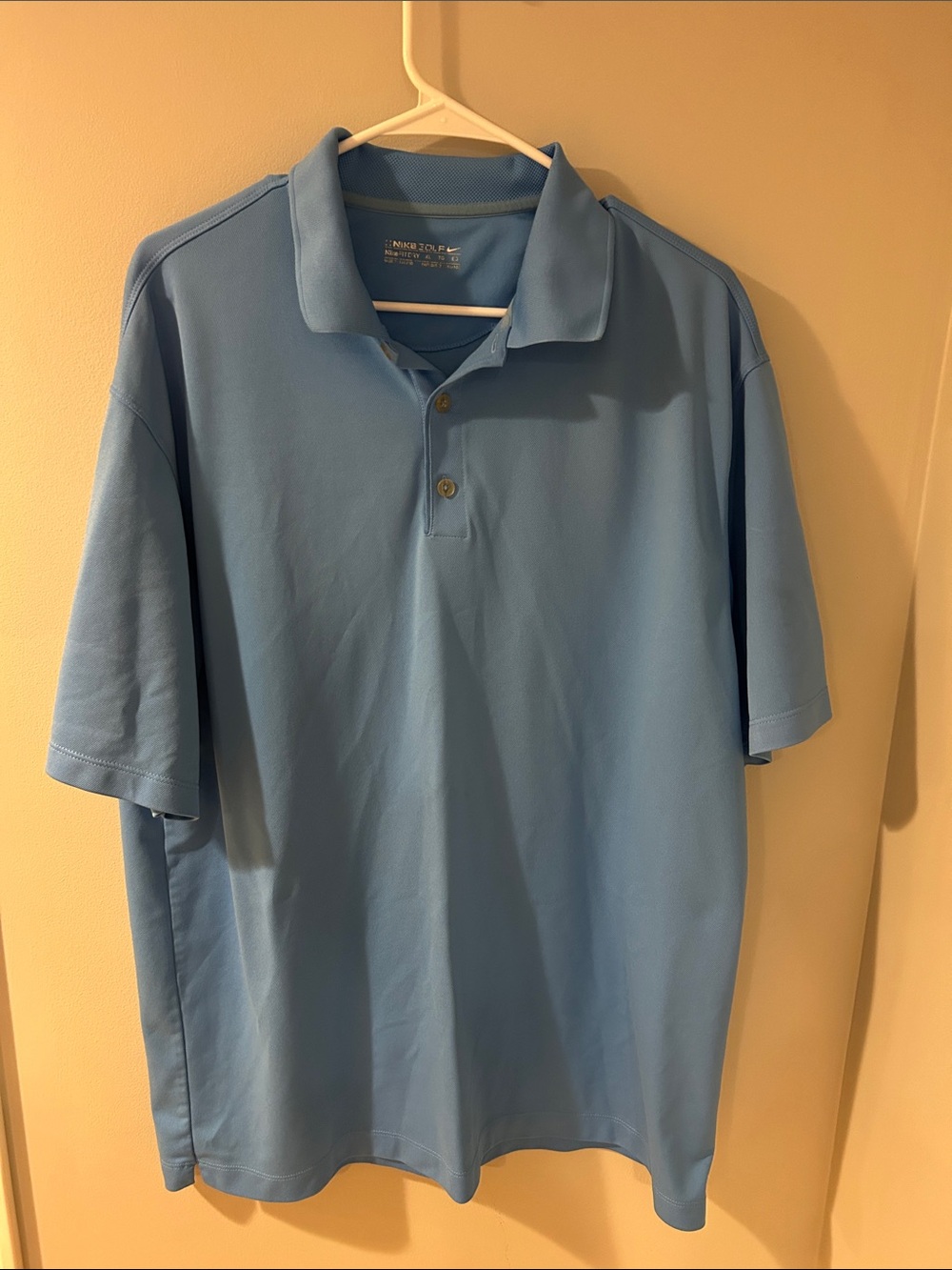 Nike Men's Light Blue Performance Polo
